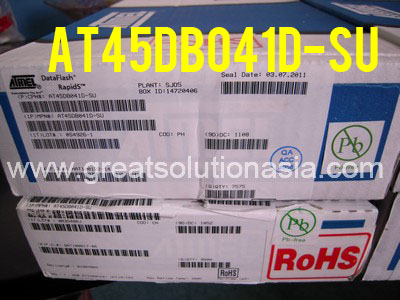 AT45DB041D-SU factory sealed Atmel dataflash AT45DB041D-SU