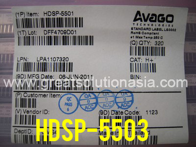 HDSP-5503 factory sealed Avago HDSP-5503