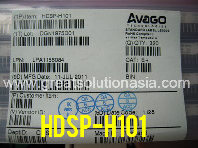 HDSP-H101 factory sealed Avago LED 7-SEG HDSP-H101