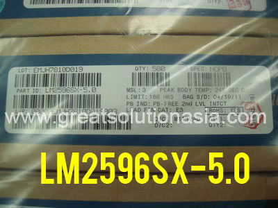 factory sealed LM2596SX-5.0/NOPB National Semiconductor