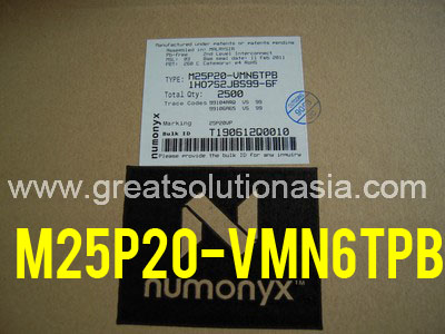 M25P20-VMN6TPB factory sealed Numonyx Flash memory M25P20-VMN6TPB