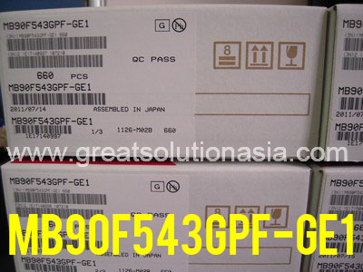 MB90F543GPF-GE1 factory sealed Fujitsu microcontroller MB90F543GPF-GE1