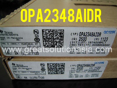 OPA2348AIDR factory sealed TI CMOS OPA2348AIDR