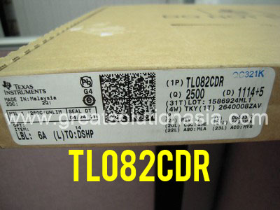 TL082CDR factory sealed TI operational amplifier TL082CDR